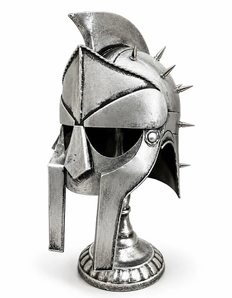 Spartalı Gladyatör Miğferi Biblosu - Metal - 45x20 cm Dekoratif Obje ürün görseli 1