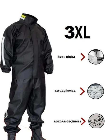 Yağmurluk Takım 3XL Beden PVC ürün görseli 1