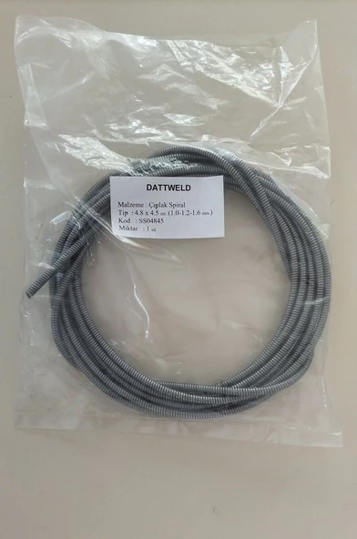 DATTWELD SUSTA 4.8 İZOLESİZ 4.5 MT. (1.0- 1.2 - 1.6 mm) ürün görseli 1