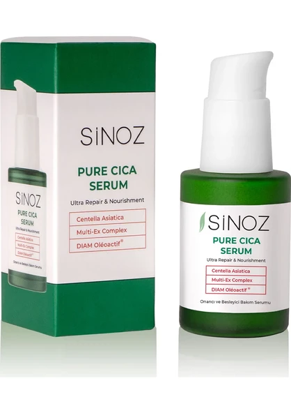 Sinoz Pure Cica Ultra Onarıcı ve Besleyici 30 ml Yüz Serumu ürün görseli 1