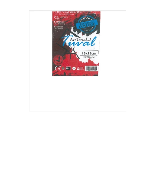 Art Elegant Eko 15 x 15 Tuval %100 pamuk 280 gr ürün görseli 1