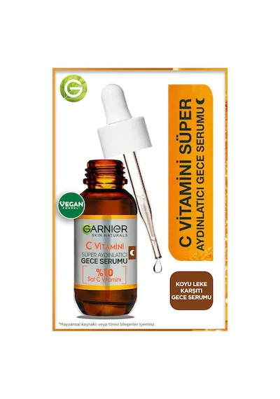 Garnier C Vitamini Süper Aydınlatıcı Gece Serumu 30 ml ürün görseli 1
