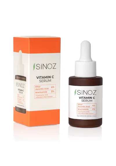 Sinoz Aydınlatıcı %4 C Vitamini 30 ml Yüz Serumu ürün görseli 1