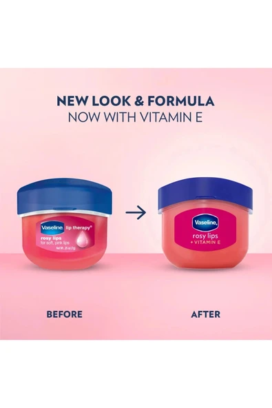 Vaseline Rosy Lip Therapy 7 gr - Resim 2