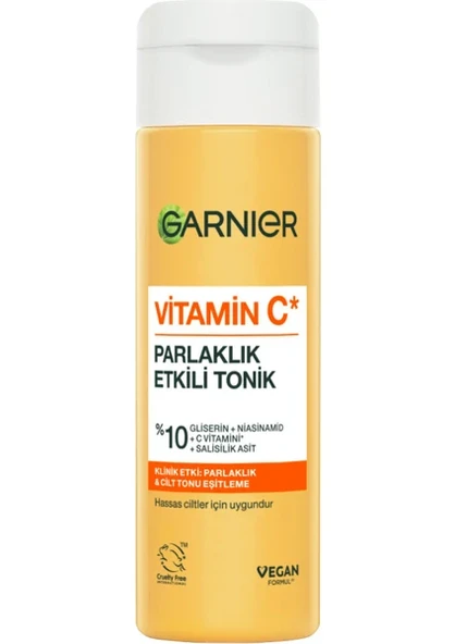 Garnier Vitamin C Parlaklık Etkili 120 ml Tonik ürün görseli 1