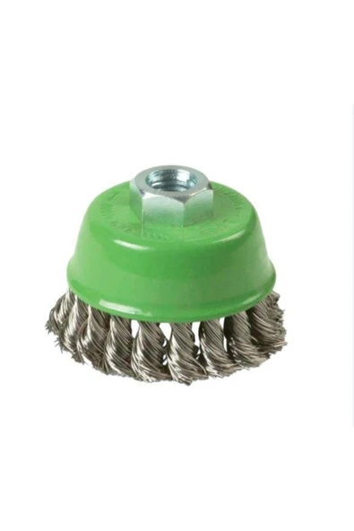 Ctm Paslanmaz Burgulu Çanak Fırça 80 Mm ürün görseli 1
