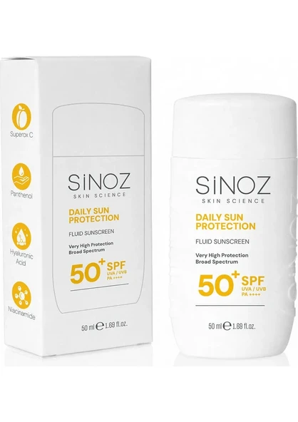 Sinoz Daily Sun Protection 50 ml 50 Faktör Güneş Kremi ürün görseli 1