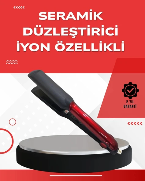 160°–220° Isı Ayarlı Saç Düzleştirici – Seyahat Tipi Hafif Model ürün görseli 1