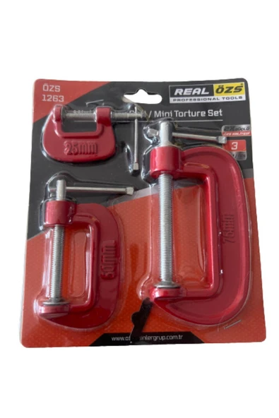 Real Özs Mini Işkence Seti 3'lü Set ürün görseli 1
