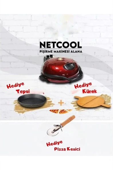 Ekmek Pişirme Makinesi (Kesici - Kürek - Tepsi Hediyeli) ürün görseli 1