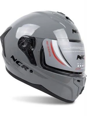 NCR KASK M70 KAPALI ÇENELİ E-CE BELGELİ COOL GRİ ürün görseli 1