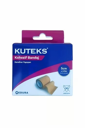 KUTEKS KOHEZİF BANDAJ 5CM X 4,5 CM ürün görseli 1