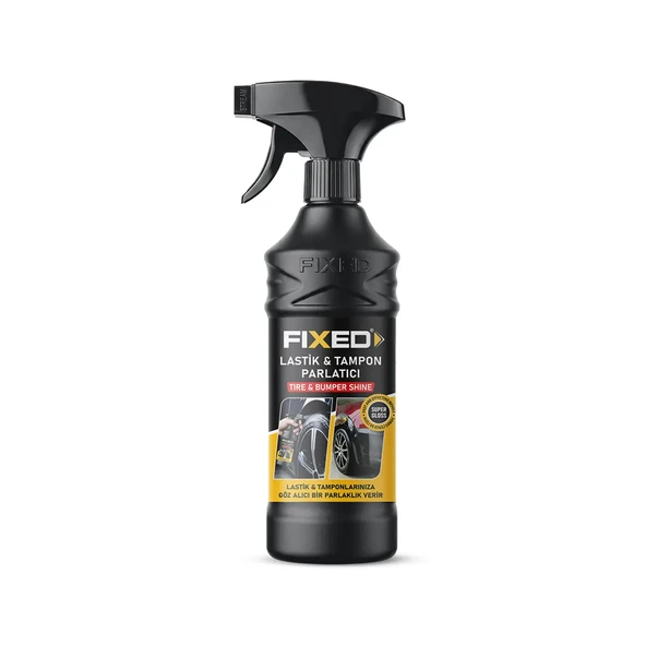 Fixed F-110 Lastik ve Mat Tampon Parlatıcı Sprey 500 ml - Derin Siyahlık ve UV Koruma ürün görseli 1