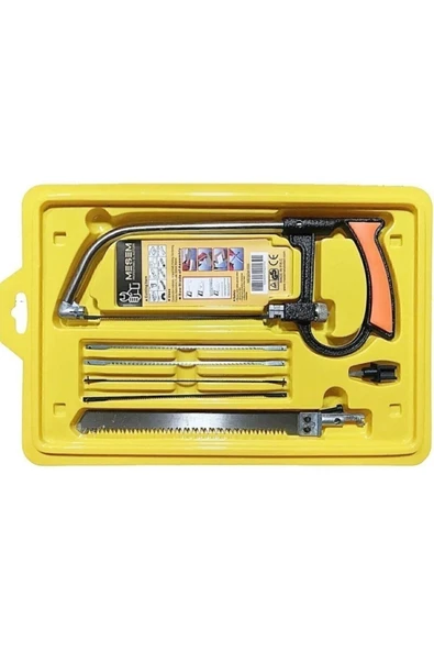 Meşem Kıl Testere Seti Ağaç Metal Plastik Tools - Resim 2
