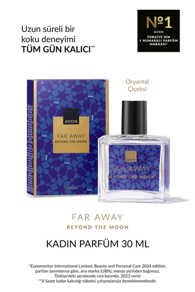 Far Away Beyond The Moon Seyahat Boyu EDP 30ml ürün görseli 1