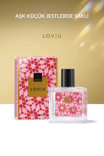 Love U Seyahat EDP Boyu 30ml - Resim 2