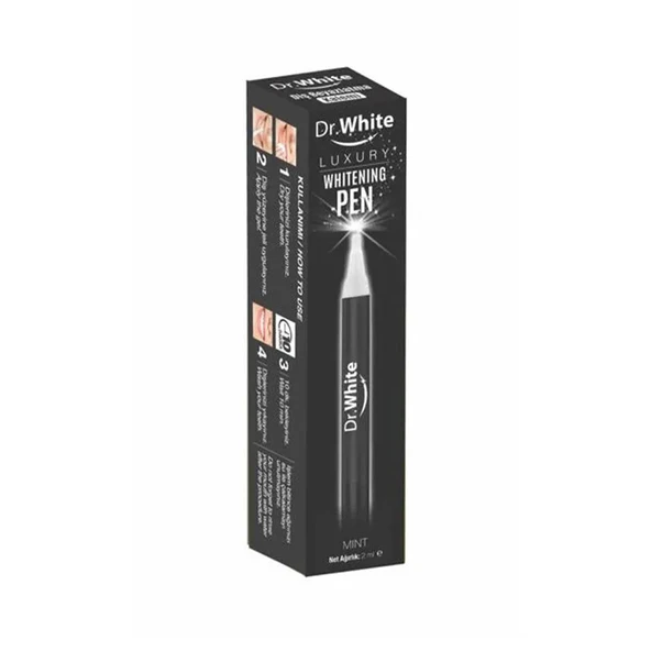 DR. WHİTE DİŞ BEYAZLATMA KALEMİ 2ML BLACK ürün görseli 1