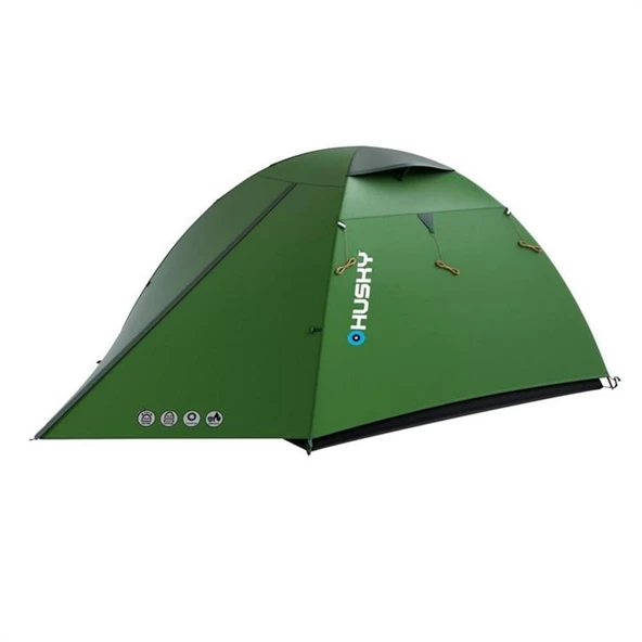 HUSKY Beast 3 Kişilik Çadır (Yeşil) - Resim 5