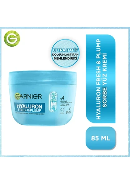 Garnier Hyaluron Fresh & Plump Sorbe 85 ml Nemlendirici Krem ürün görseli 1