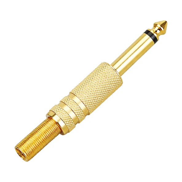 Powermaster 3.5 Mm Mono Gold Metal Jack Fiş ürün görseli 1