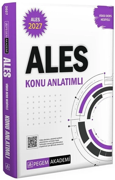 Pegem 2027 ALES Konu Anlatımlı Pegem Akademi Yayınları ürün görseli 1