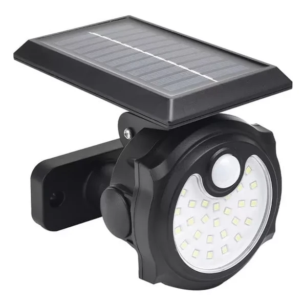 Sh-1705A 26 Ledli Sensörlü 3 Modlu Solar İndiksiyon Duvar Lambası ürün görseli 1
