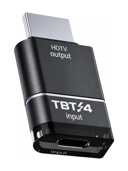 USB Type-C Thunderbolt to HDMI Adaptör 4K 30Hz Görüntü ve Ses Aktarım Dönüştürücü ürün görseli 1