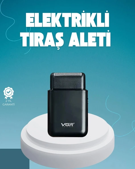 Taşınabilir Mini Elektrikli Tıraş Makinesi | Sessiz ve Güçlü Motor ürün görseli 1