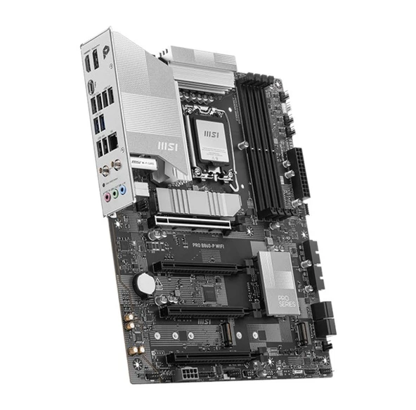 MSI Pro B860-P Wifi D5 1851P Hdmi Dp Type-C - Resim 3