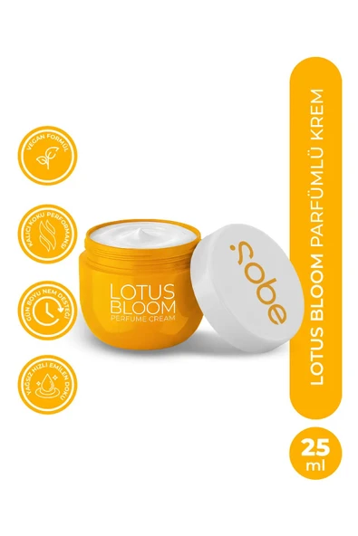 YEŞİL MARKA PARFÜM KREM LOTUS BLOOM 25 ML ürün görseli 1
