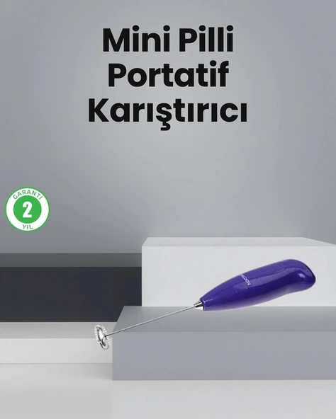 Mutfak İçin Mini El Mikseri – Kahve, Süt, Krema ve Sos Karıştırıcı ürün görseli 1