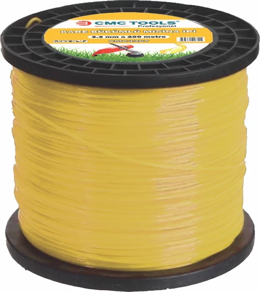 Kare Bükümlü Misina İpi / Rulo 3.3 mm x 200 Metre ürün görseli 1