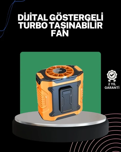 USB Şarjlı Kompakt El ve Boyun Fanı Çok Fonksiyonlu ürün görseli 1