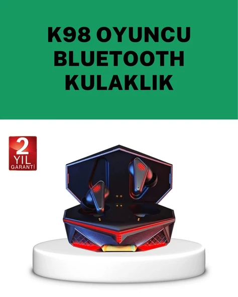 Bluetooth 5.0 Kablosuz Kulaklık Uzun Pil Ömürlü ürün görseli 1