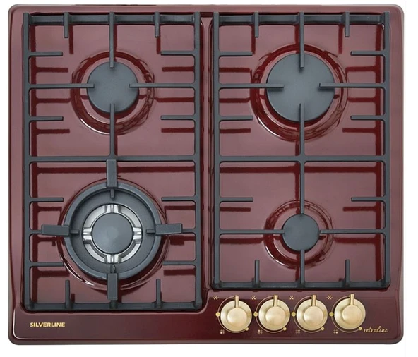 SİLVERLİNE RS5322R01 BORDO OCAK ürün görseli 1