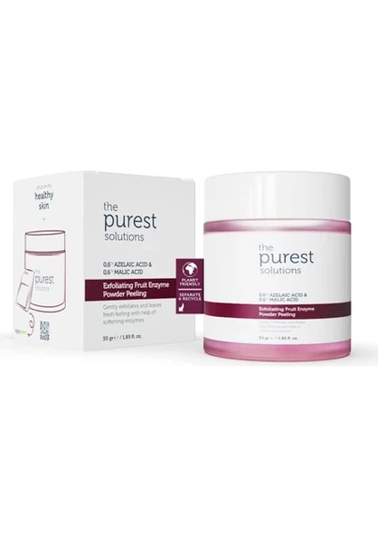 The Purest Solutions Exfoliating Fruit Enzyme %0,6 Azelaic Acid Powder Peeling 55 gr ürün görseli 1