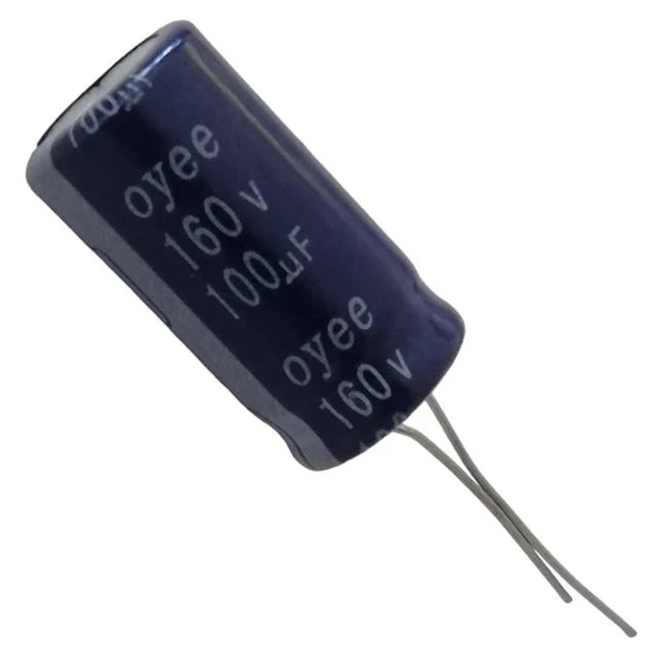 100 MF 160 V Kondansatör ürün görseli 1