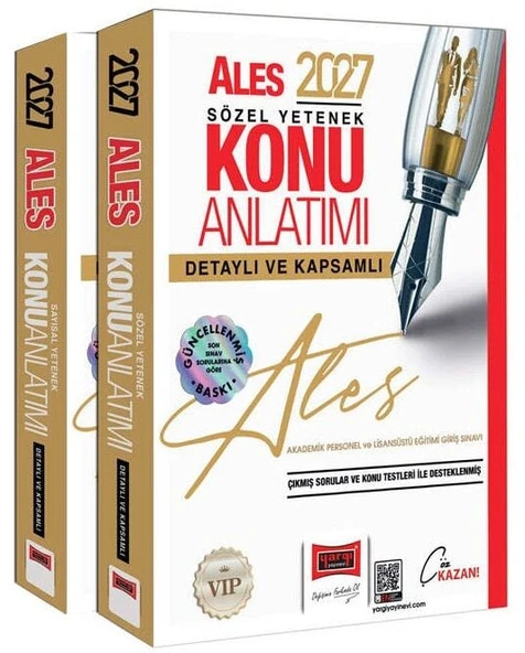 Yargı 2027 ALES VIP Konu Anlatımlı Modüler Set Yargı Yayınları ürün görseli 1