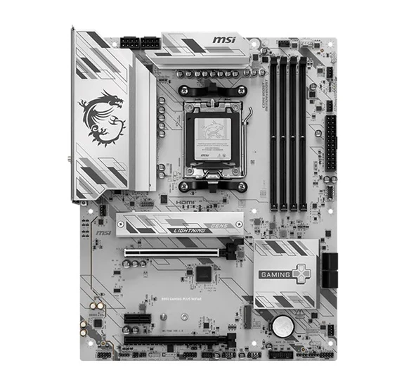 MSI B850 Gaming Plus Wifi 6E AM5 Ryzen D5 Type-C - Resim 2