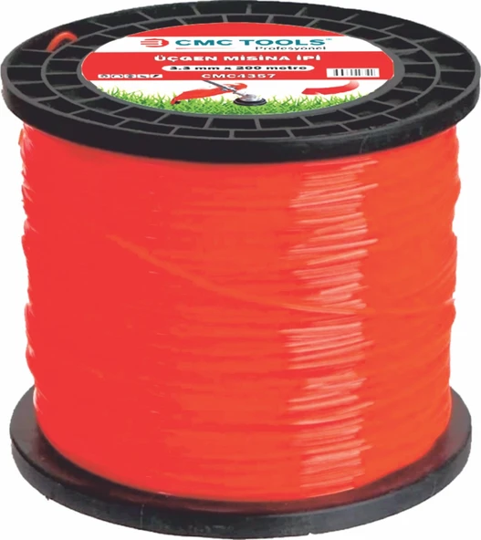 Üçgen Misina İpi / Rulo 3.3 mm x 200 Metre ürün görseli 1