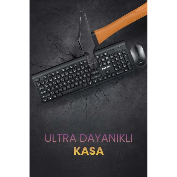 Multimedya Q Klavye Mouse Seti - Resim 5