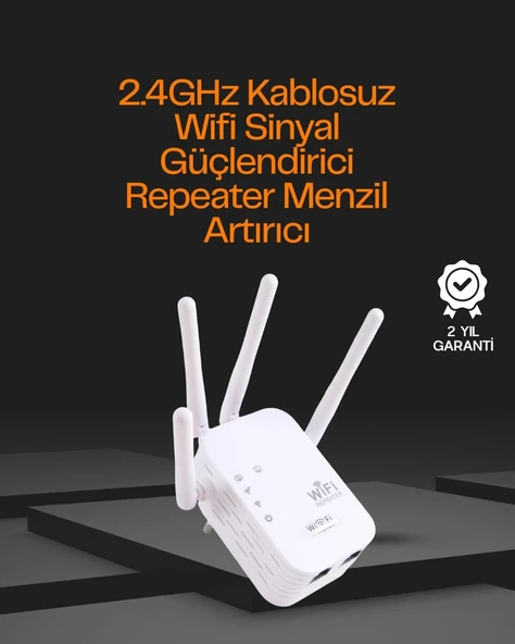 Çok Antenli Kablosuz Ağ Kapsama Alanı Genişletici ürün görseli 1