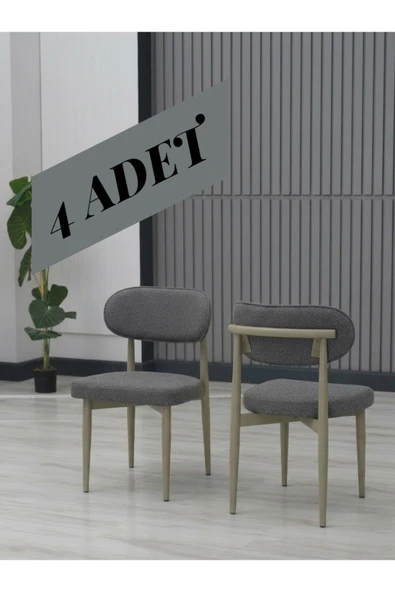 POLO SANDALYE BEJ AYAK 4 ADET ürün görseli 1