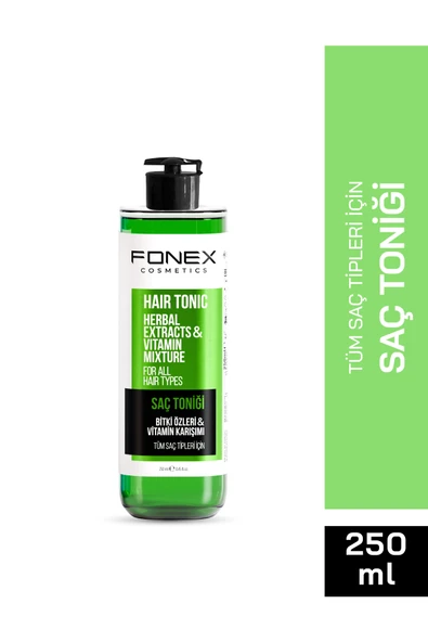 Fonex Barber  Bitki Özü Ferahlatıcı Saç Bakım Toniği 250 ML ürün görseli 1