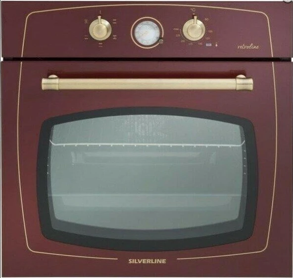 SİLVERLİNE RS6235R02 BORDO RETRO FIRIN ürün görseli 1