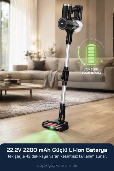 Sinbo SVC-8642 Kablosuz Dikey Süpürge - Resim 7