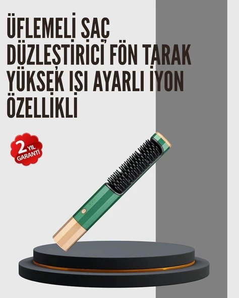 360° Döner Kablolu Kompakt Saç Şekillendirme Seti ürün görseli 1