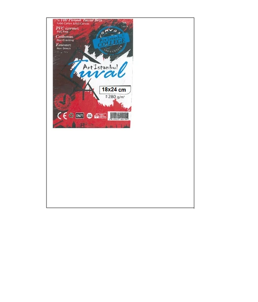 Art Elegant Eko 18 X 24 Tuval %100 Pamuk 280 Gr ürün görseli 1
