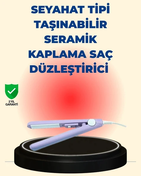 2’si 1 Arada Saç Düzleştirici ve Bukle Maşası – Düz ve Kıvırcık Saçlara Uygun Çok Yönlü Kullanım ürün görseli 1
