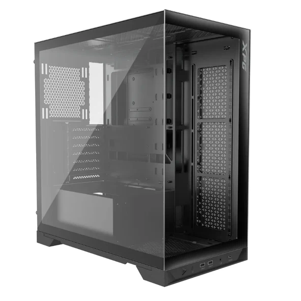 XPG Invader X Siyah ARGB USB 3.2 ATX Mid-Tower Kasa INVADERXMT-BKCWW ürün görseli 1